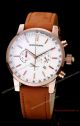 2017 Copy Mont Blanc Chronograph Watch SS White Dial Leather Band (3)_th.jpg